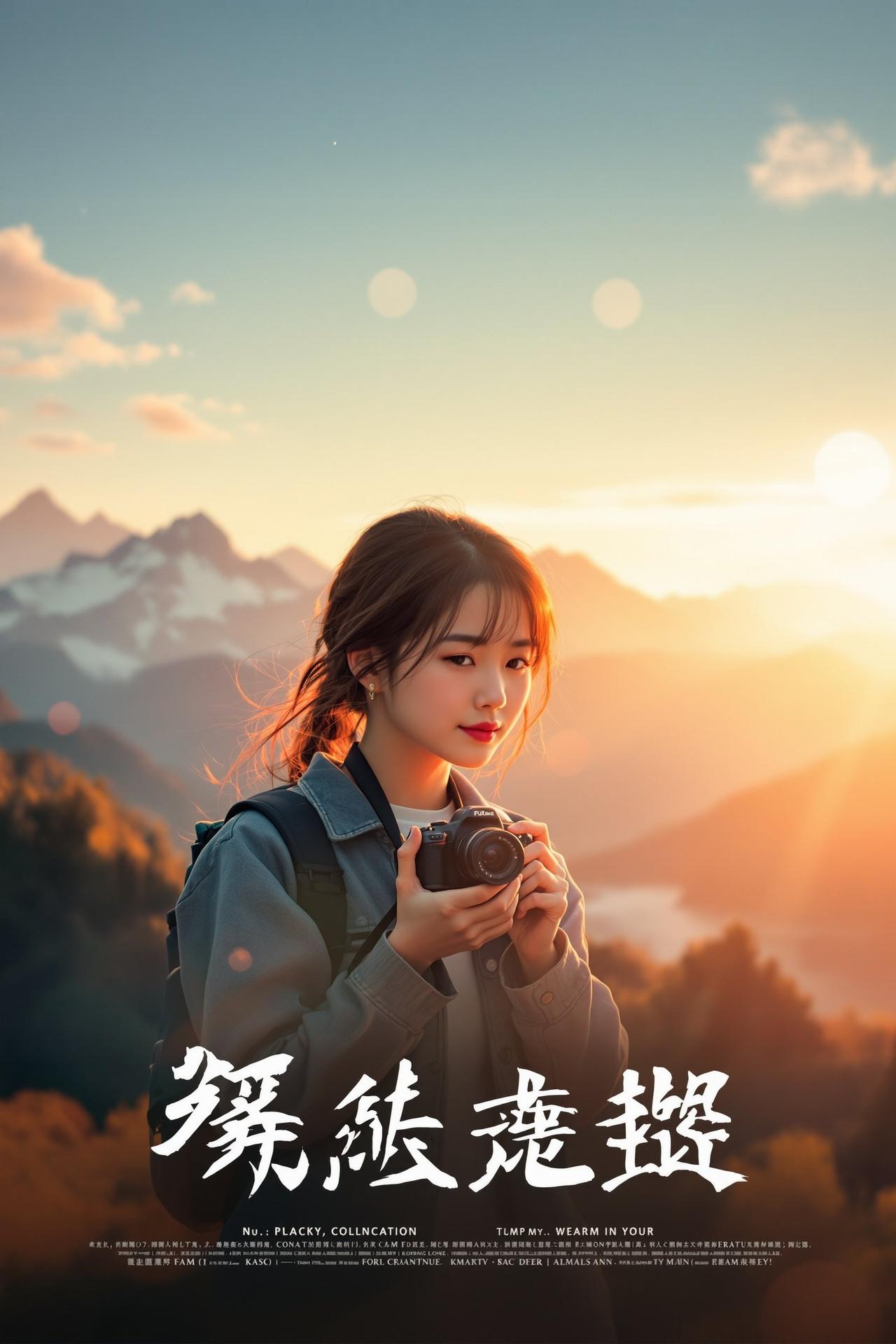 69精品出品《追光者》青春励志影视作品高清海报